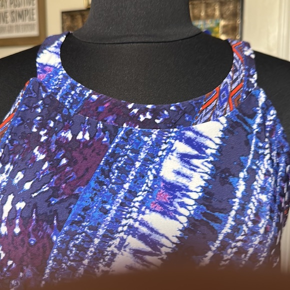 NWT AVA JAMES WOMENS TOP SIZE L MULTICOLOR - Picture 9 of 14